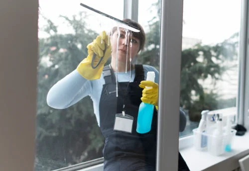 Nettoyage de vitres intérieures et extérieures à Verny